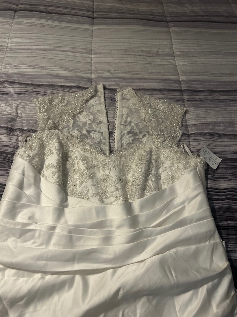 Plus-size wedding dress